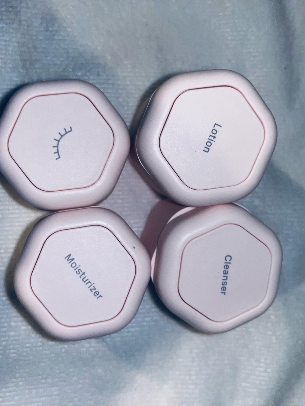 Travel Skincare Travel Set - Pink Cleanser, Moisturizer & Lotion